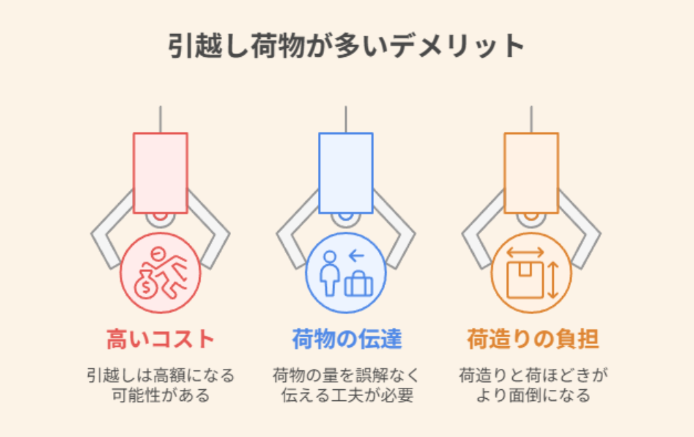 一人暮らしで荷物が多すぎるデメリットは？ 引越し費用や準備への影響を解説